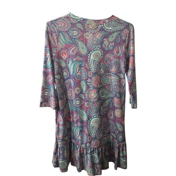 Simply Southern Paisley Print Women's Dress - so soft! - Picture 2 of 7